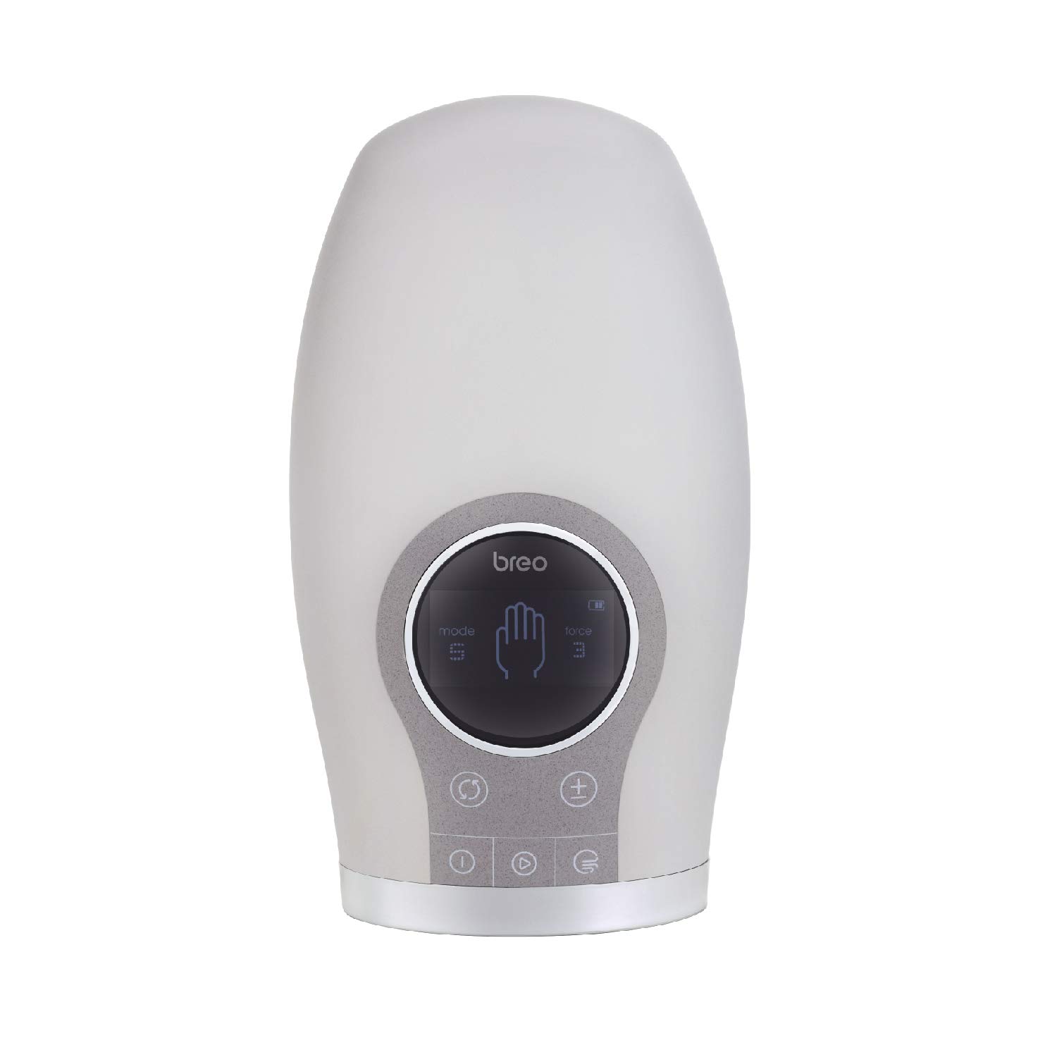 Breo WOWOS Cordless Hand Massager with Heating Function & Air Pressure - Deep Tissue Massage for Finger Numbness, Palm Arthritis & Pain Relief - APP Controlled for Home, Office & Travel Use