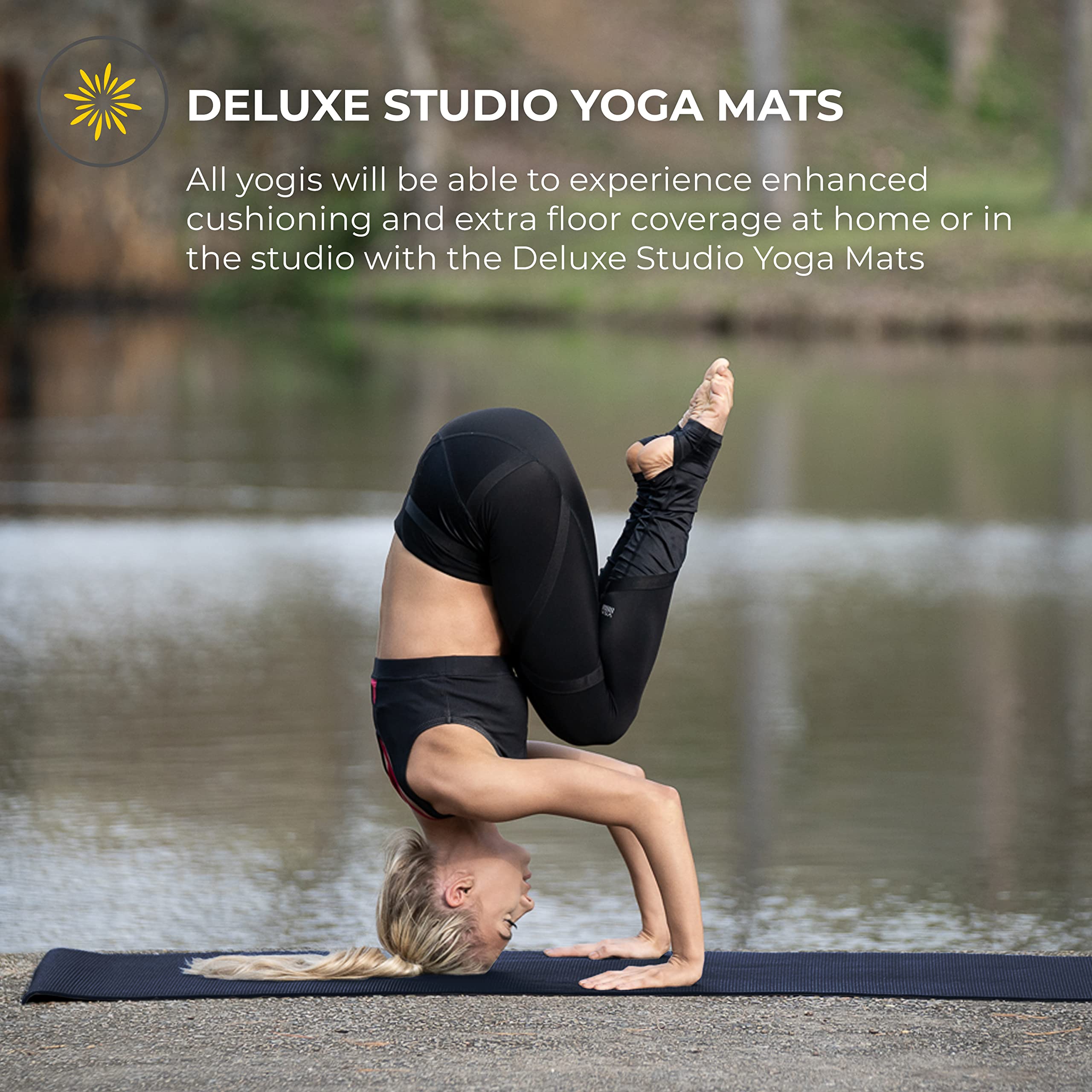Premium 6mm Extra Thick Yoga Mat - 6-Pack Non-Slip Studio Mats (74