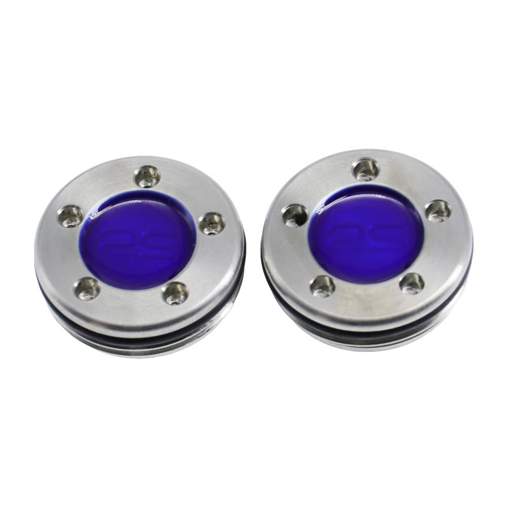 HISTAR 2Pcs Golf Club Weight Kit - Custom Blue Weights & Silver Wrench for Titleist Scotty Cameron Putters | Perfect for Swing Balance Adjustment & Club Customization