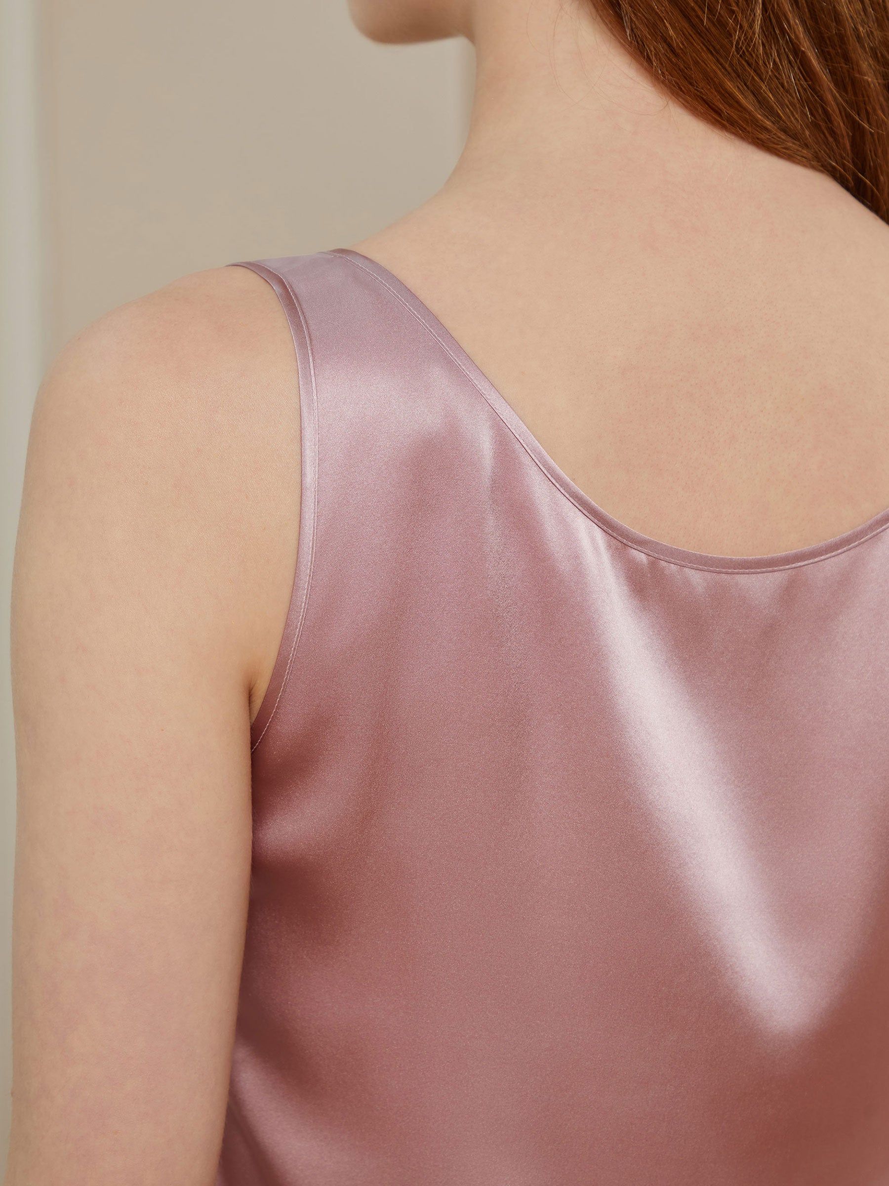 Silk U-Neck Camisole for Women - Soft & Comfortable Sleeveless Tank Top - Perfect for Layering, Sleepwear & Casual Outfits