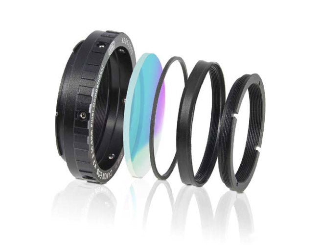 Baader EOS Protective Wide T-Ring with 7nm H-Alpha Filter for DSLR Astrophotography - Perfect for Capturing Deep Sky Objects and Solar Imaging
