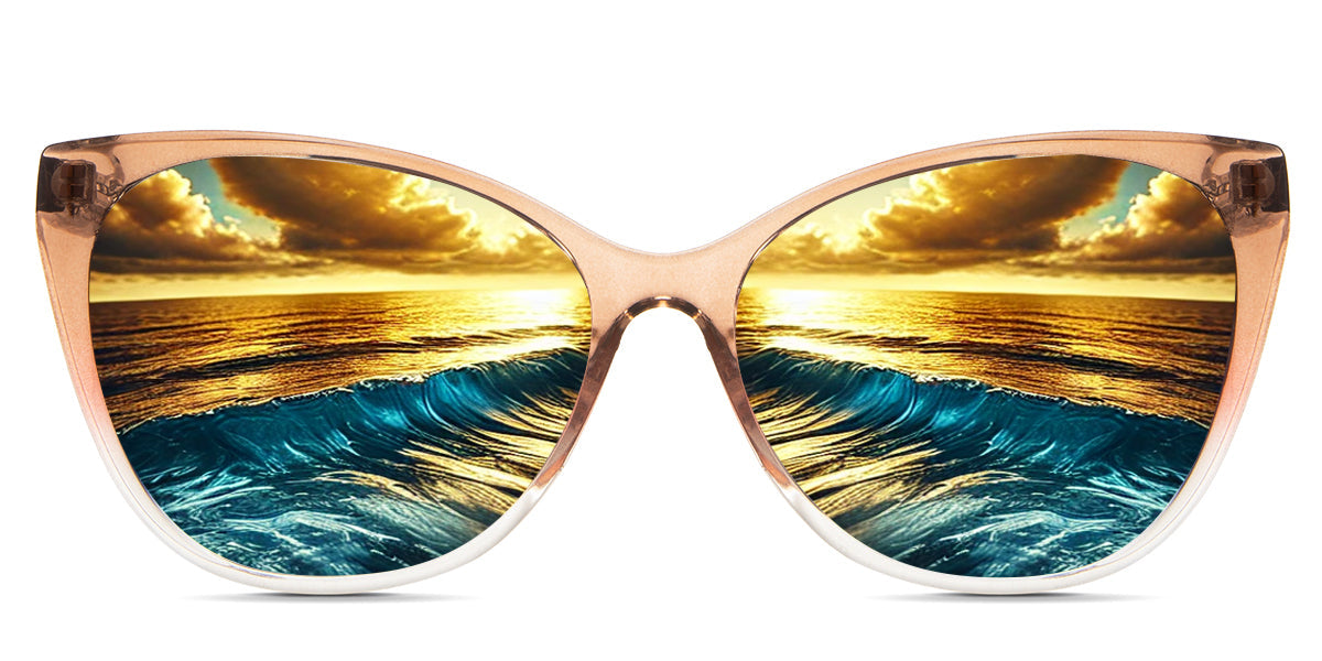 Memphis Women's Prescription Polarized Sunglasses - UV Protection, Stylish & Comfortable for Driving, Outdoor Activities & Fashion