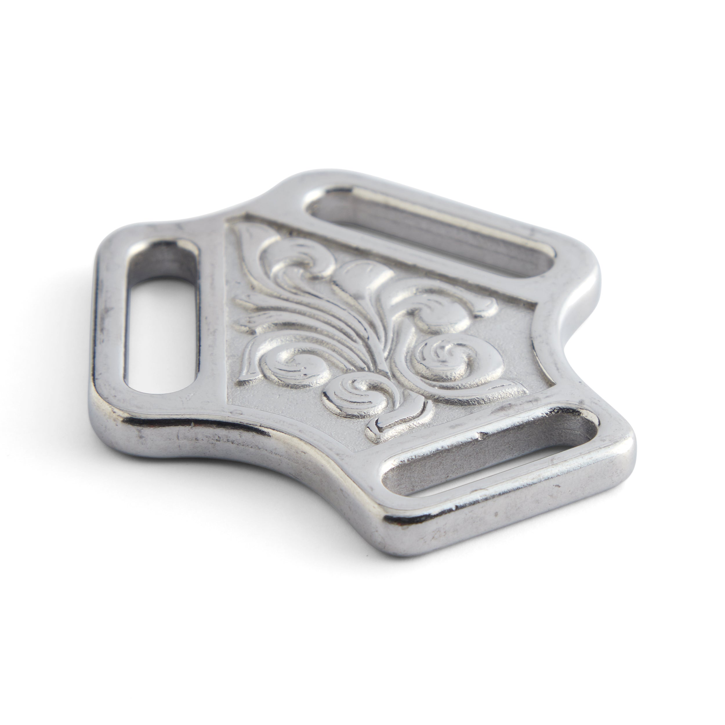 Al Stohlman Brand® Stainless Steel Center Plate for Leather Crafting - Heavy Duty Metal Tool for Leather Stamping, Embossing & Carving - Perfect for DIY Leatherworking Projects