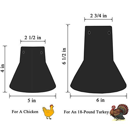 Premium Ceramic Chicken Roaster Rack Set - Non-Stick Vertical Poultry Stand for Beer Can Chicken | BBQ Grill Accessories for Kamado, Ovens & Smokers | Perfect for Backyard Grilling, Tailgating & Outdoor Cooking (Large + Small Size)
