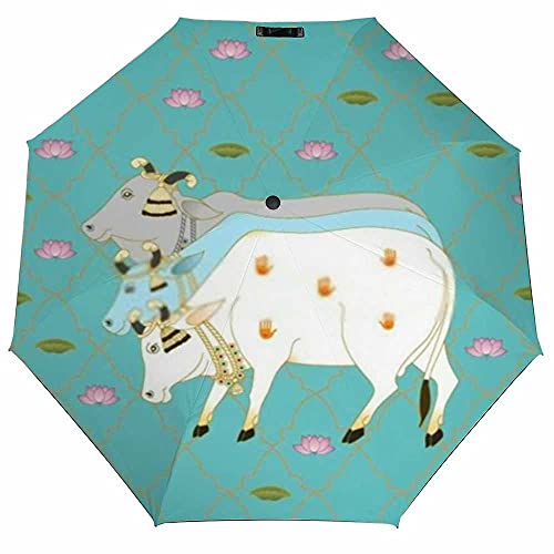 Beautiful Traditional Indian Cow Painting