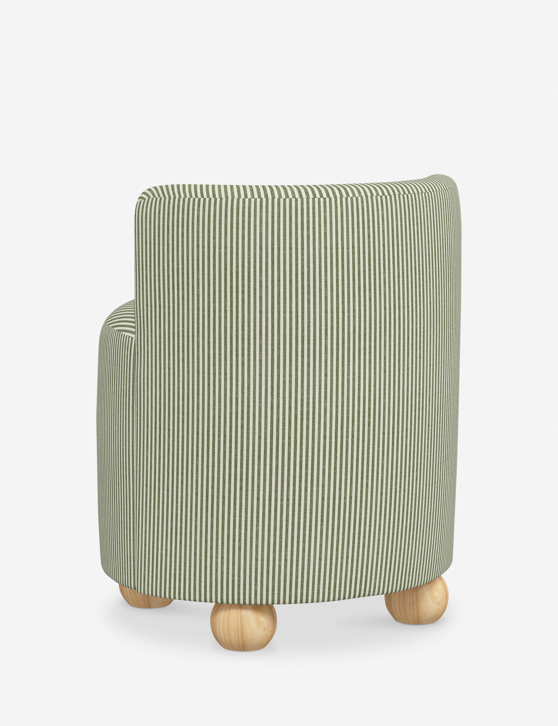 Fernsby Modern Accent Chair - Mid Century Style Upholstered Lounge Chair for Living Room, Bedroom, Office - Comfortable Reading Chair with Wooden Legs & Soft Fabric