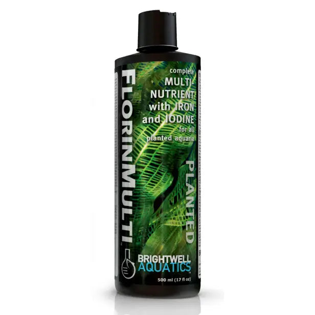 Brightwell FlorinMulti Planted Aquarium Nutrient Supplement - Essential Nutrients for Healthy Aquatic Plants | Perfect for Freshwater Tanks & Aquascaping