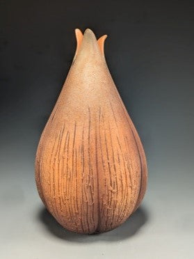Andy Rogers Ceramics Bulb Vase #AR02 - Handmade Ceramic Flower Vase for Home Decor, Wedding Centerpieces & Gift Giving