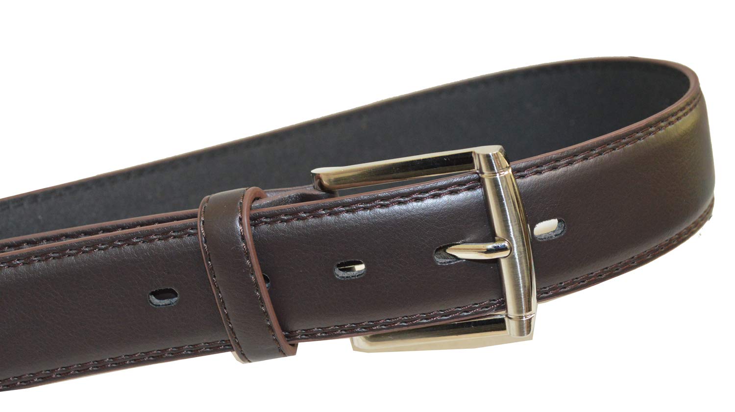 LeatherBoss Big & Tall Jeans Belt for Men - Durable Genuine Leather Dress Belt - Perfect for Casual, Office & Formal Wear