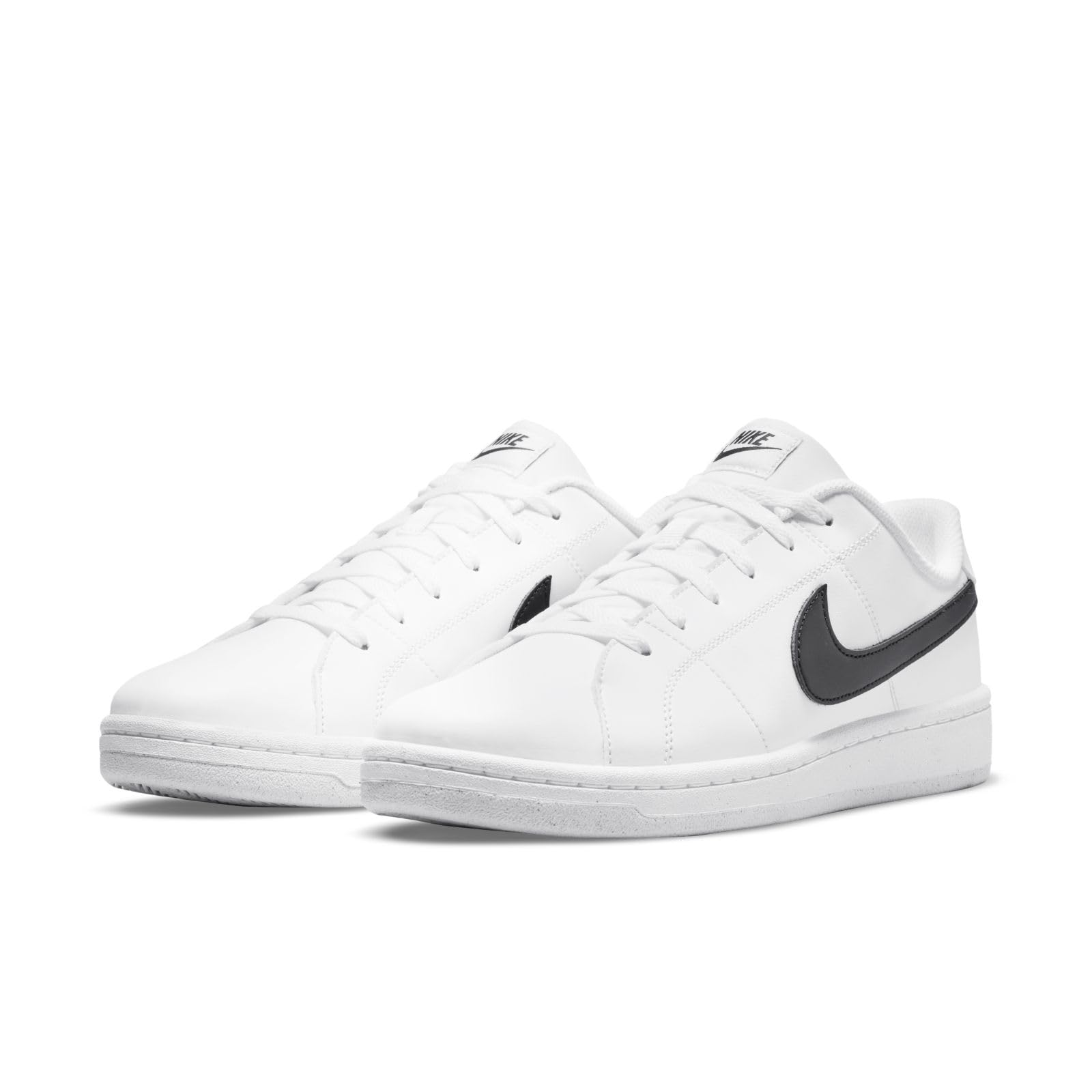 Nike Men's Court Royale Sneakers - Classic White Low-Top Casual Shoes for Men | Comfortable & Durable Tennis Shoes for Everyday Wear, Gym, and Street Style