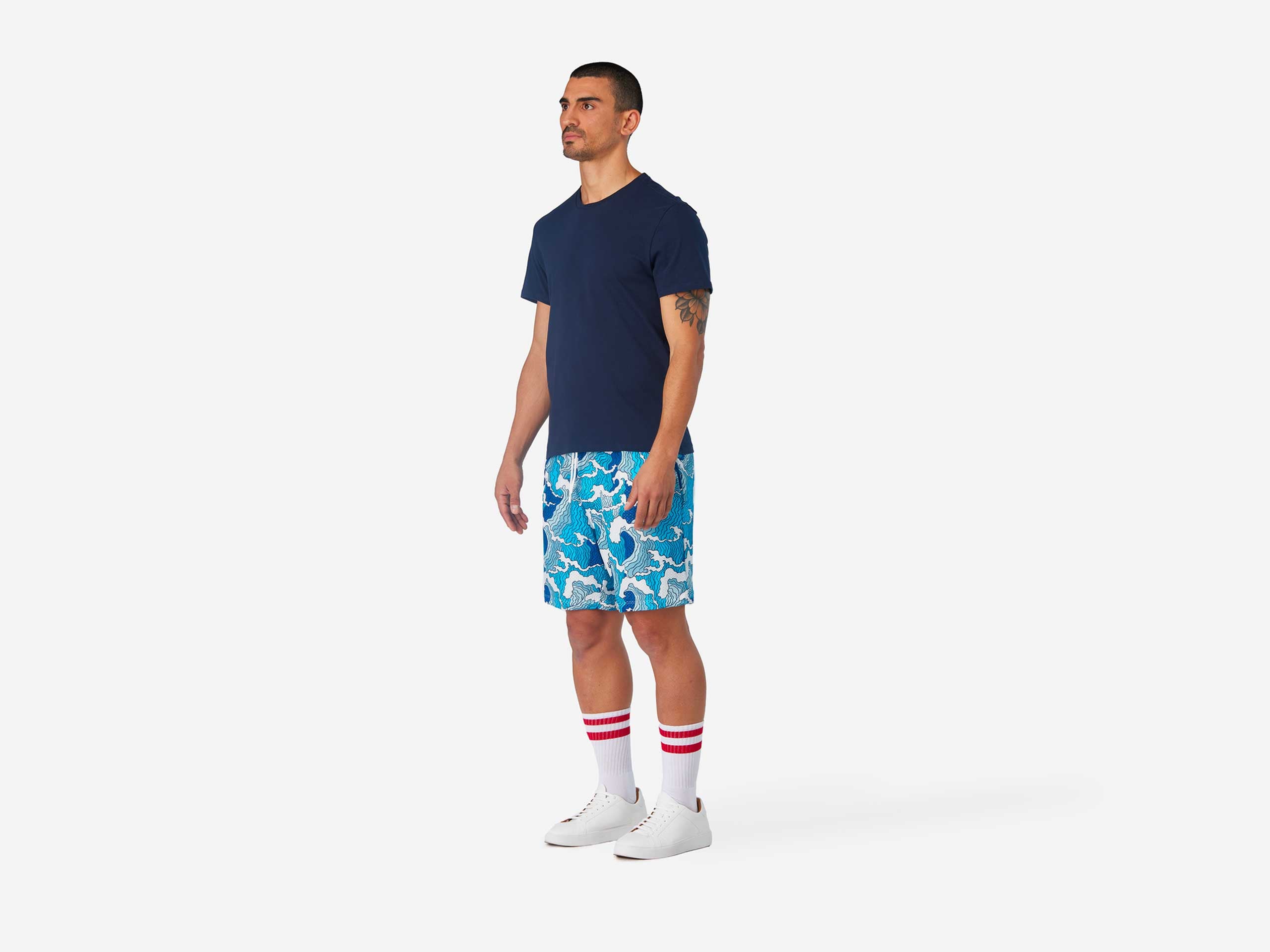 6 Pocket Lounge Shorts for Men - Comfortable Casual Shorts with Multiple Pockets | Perfect for Beach, Gym, and Everyday Wear