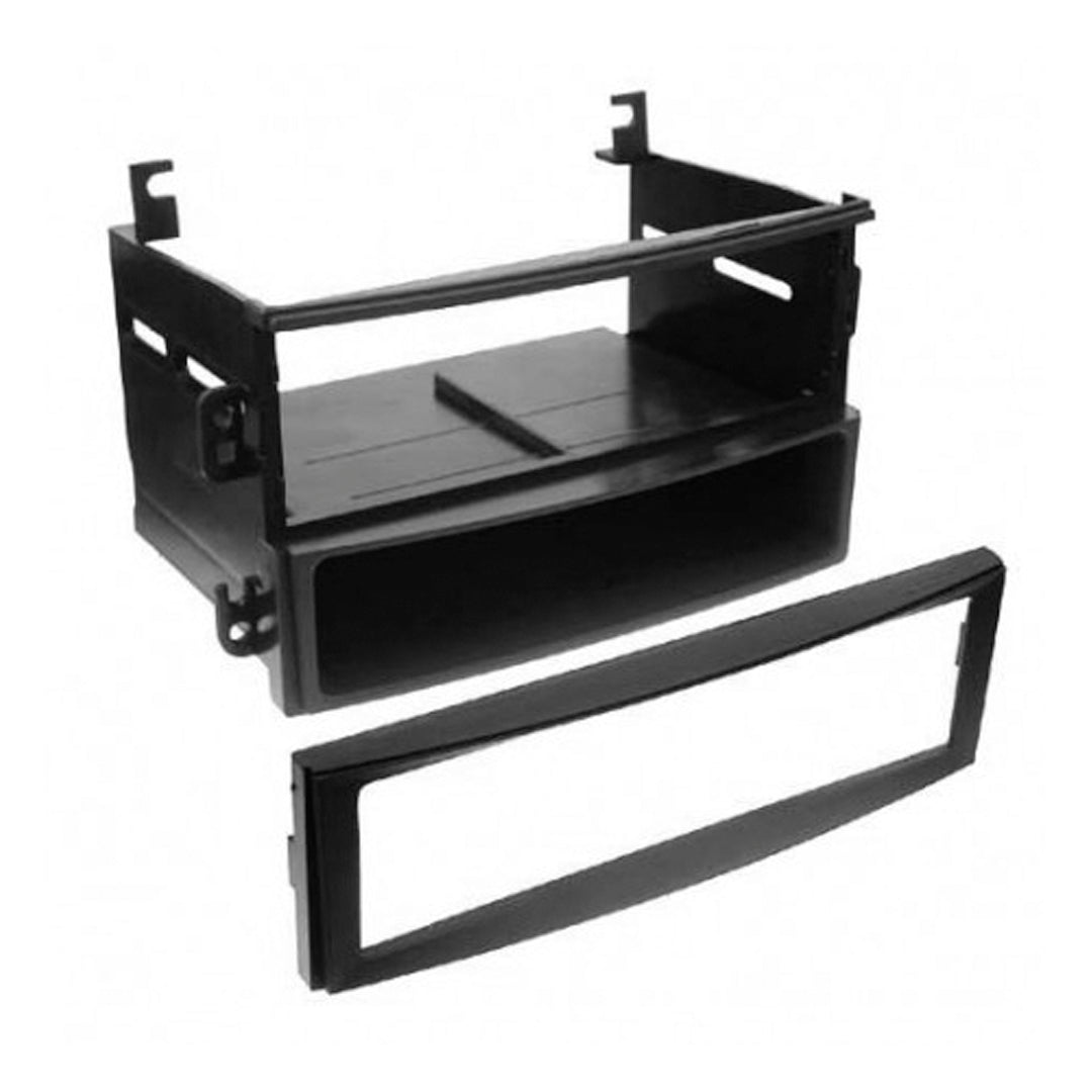 2003-2005 Nissan 350Z Single DIN Car Stereo ISO Radio Installation Kit with Storage Pocket | American International NDK740 | Perfect for Aftermarket Audio Upgrades & Custom Installations
