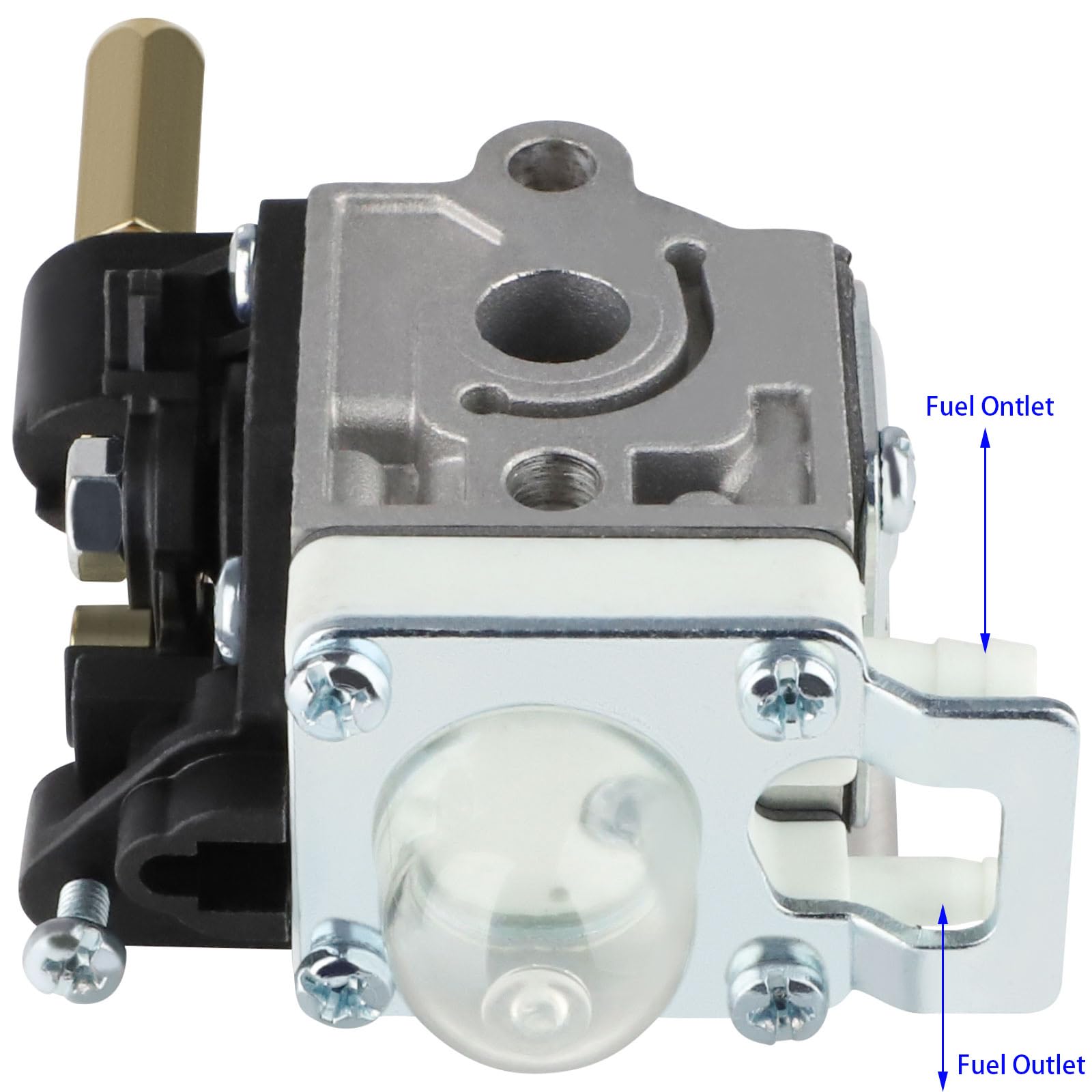 Echo SRM230 Carburetor Tune Up Kit - Compatible with HC150 HC151 SRM210 SRM211 GT200 PE200 PE201 PPF210 PPF211 - Includes Air Filter - Perfect for Edger, Trimmer & Brushcutter Maintenance & Repair