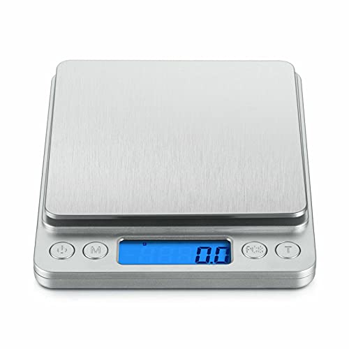 XDE 0.1g Precision Digital Kitchen Scale - Accurate Food Weight Balance for Cooking, Baking & Meal Prep | Perfect for Measuring Ingredients, Coffee, Jewelry & Small Items