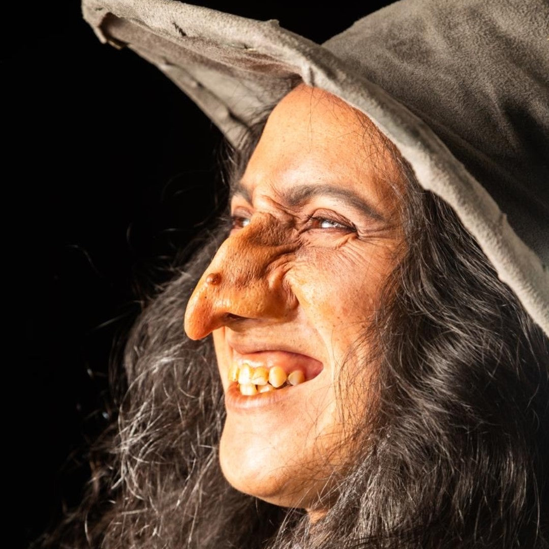 Witch Nose Prosthetic - Realistic Halloween Costume Accessory for Witch, Warlock, and Fantasy Cosplay - Perfect for Halloween Parties, Cosplay Events, and Theatrical Performances