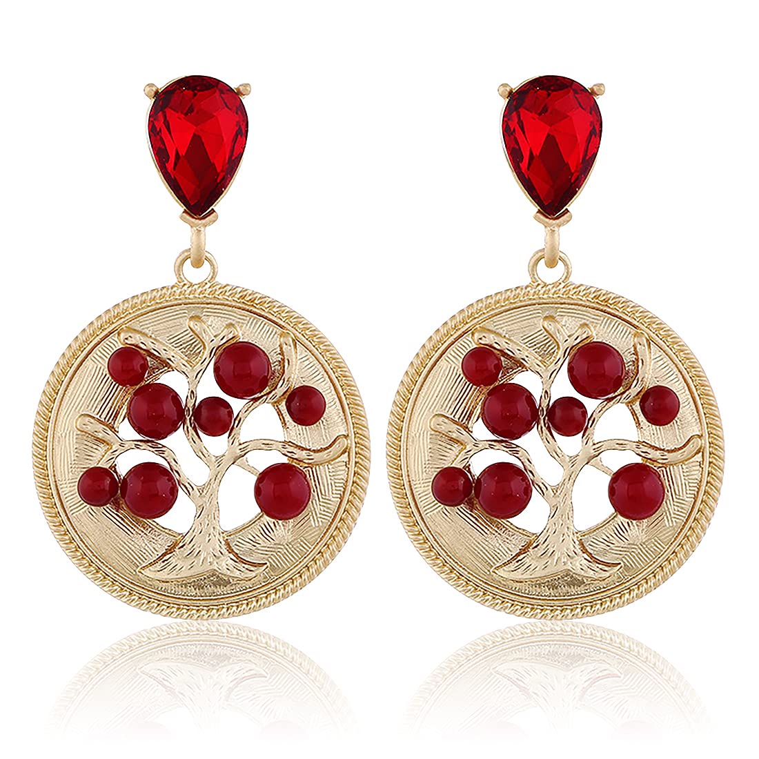 Tree of Life Earrings for Women - Lightweight Dangle Drop Hypoallergenic Jewelry for Sensitive Ears - Perfect Gift for Her - Ideal for Everyday Wear, Special Occasions & Spiritual Healing