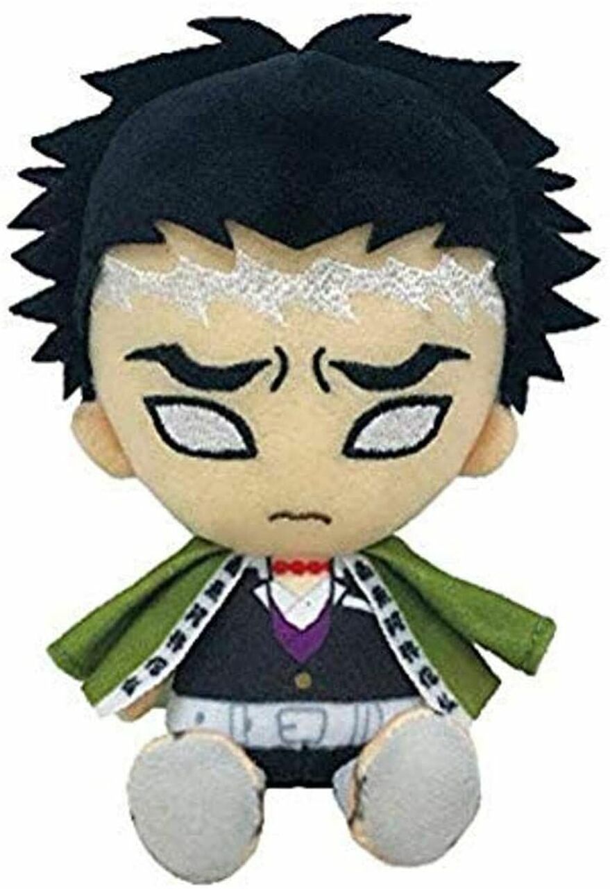 Bandai Demon Slayer Plush Toy - Gyoumei Himejima Cute Chibi Stuffed Animal, Anime Collectible for Fans | Perfect Gift for Kids, Birthday Party Favors & Anime Decor