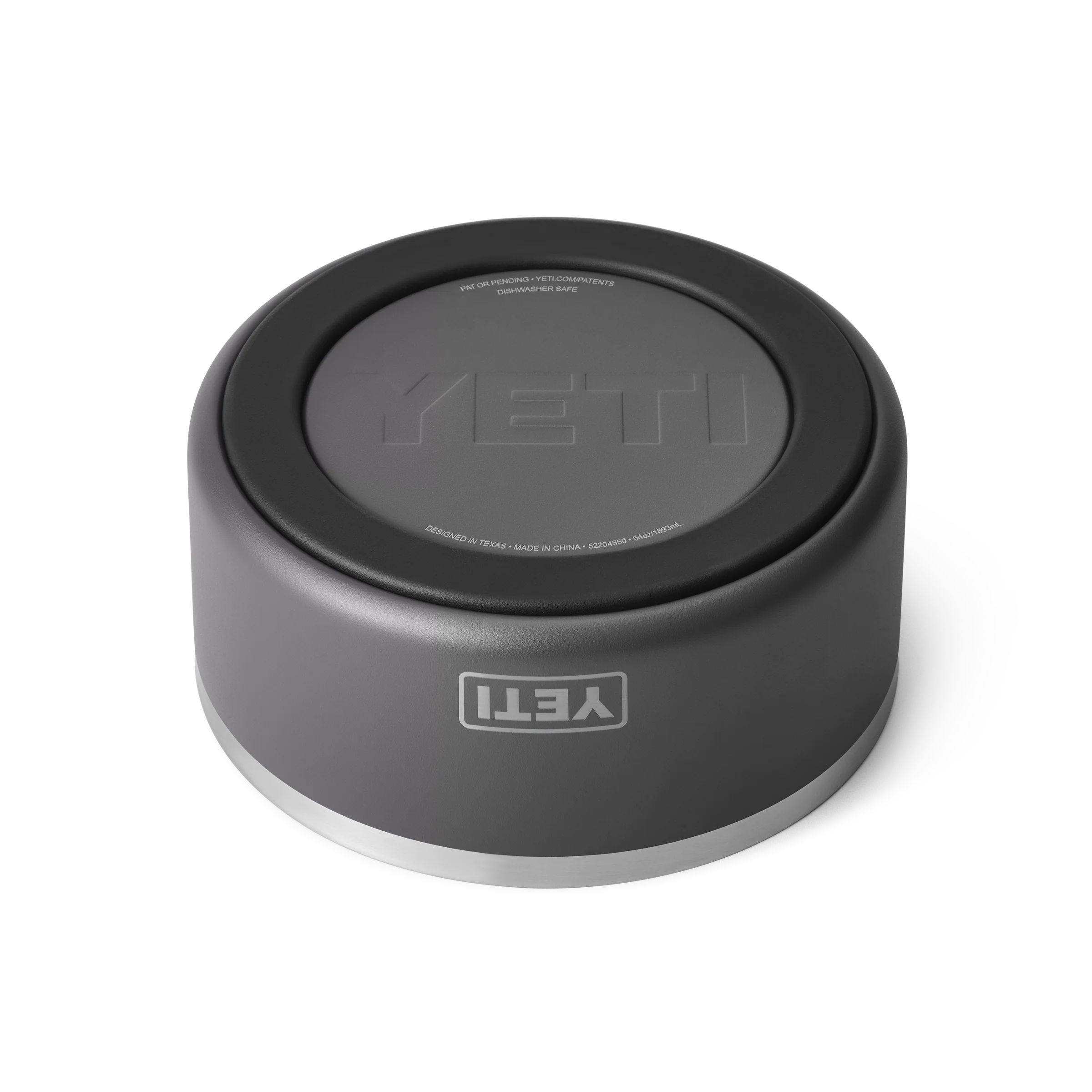 Premium Stainless Steel Boomer 8 Dog Bowl - Non-Slip, Raised Design for Large Breed Dogs - Perfect for Indoor, Outdoor, and Travel Use