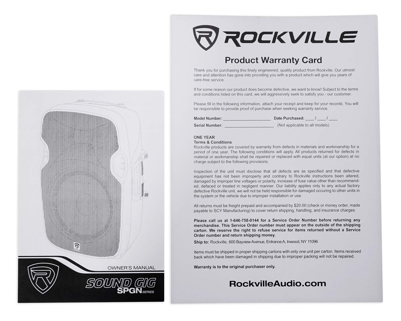 Rockville SPGN104 10