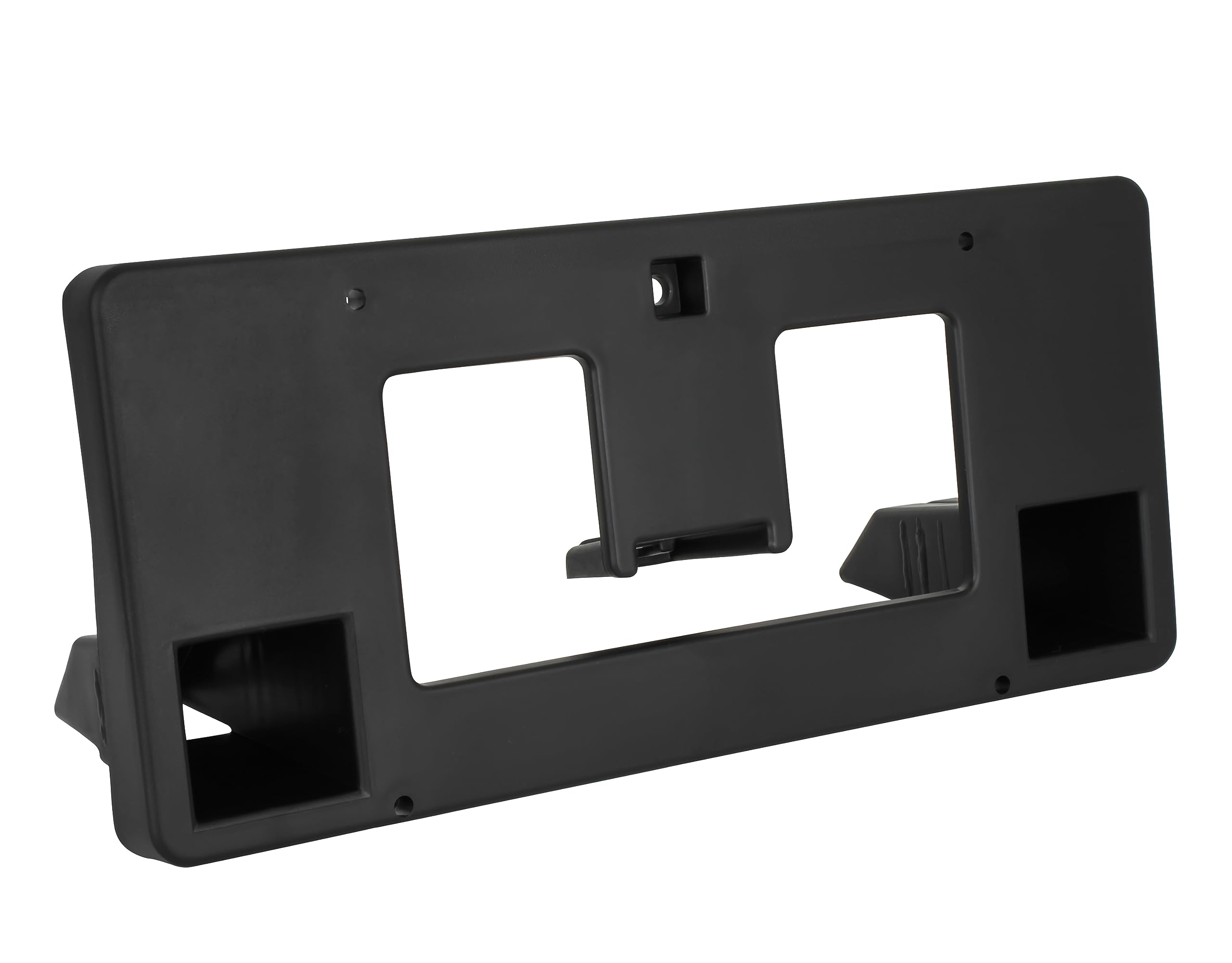 KEWISAUTO Black Front License Plate Frame Bracket Holder Cover for 2006-2007 Honda Accord 4dr - Replacement for OEM #71145-SDA-A10 (1PC) - Perfect for Car Accessories & Front Bumper Protection