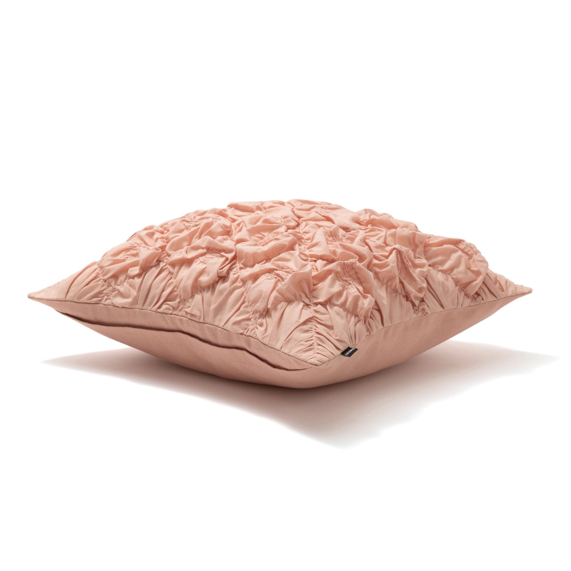 Premium 18x18 Inch Floral Cushion Cover - Soft Pink Decorative Pillow Case for Sofa, Bed, Living Room, and Home Decor