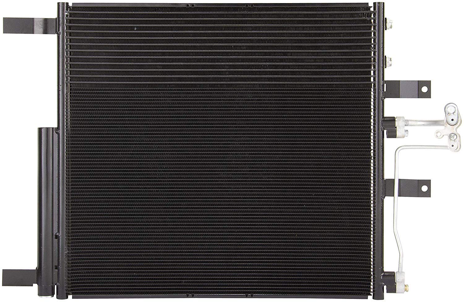 APDTY 3878 A/C Condenser & Auto Transmission Oil Cooler Assembly - Replacement for 68092725AA, 55056824AB, 152014588AA - Perfect for Jeep, Dodge, Chrysler Vehicles - Keep Your Engine Cool in Hot Weather & Heavy Traffic