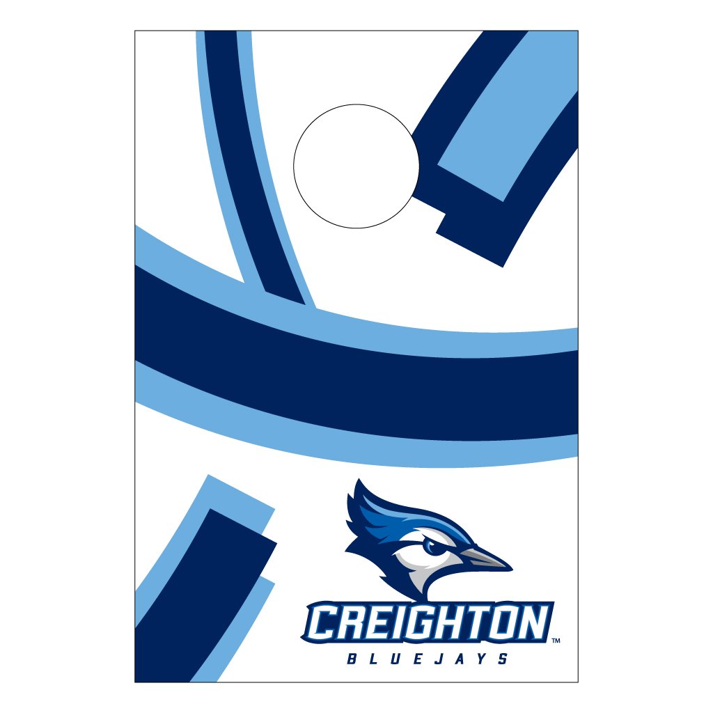Creighton University Cornhole Bag Toss Game Set - Premium Outdoor Lawn Games for Tailgating, Backyard Parties & College Events - Bluejays Team Spirit Gift for Fans & Alumni