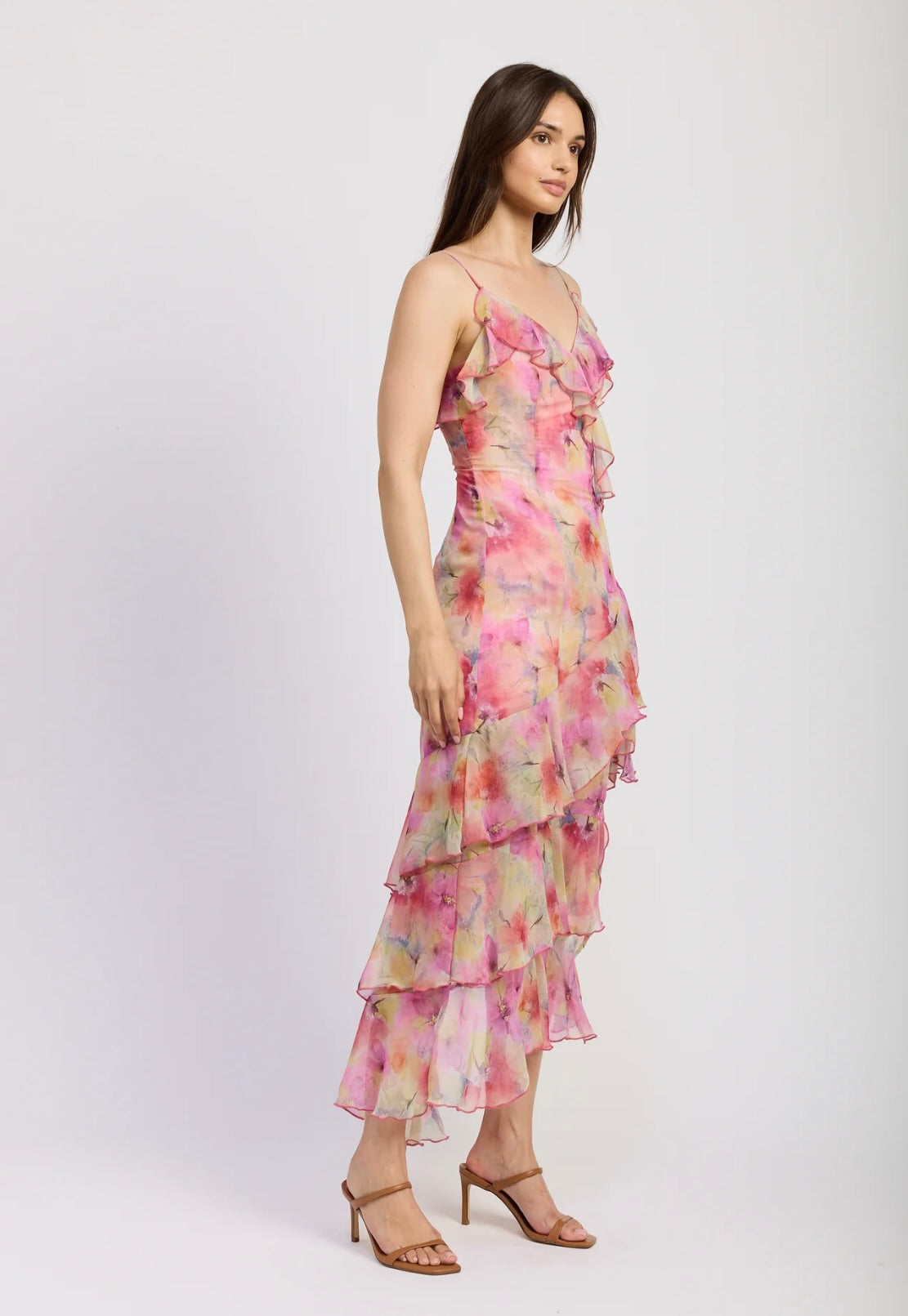 Amari Maxi Dress for Women - Flowy Long Summer Dress with Pockets, Boho Chic Beach Dress for Vacation, Party, and Casual Wear
