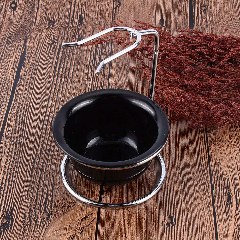 Stainless Steel Razor & Brush Stand Set - Extends Shaving Brush Life for Men | Bathroom Essentials