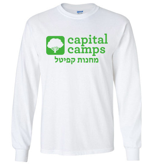 Premium Long Sleeve T-Shirt for Men & Women | Soft Cotton Green Rectangle Print | Casual Wear, Layering & Outdoor Activities