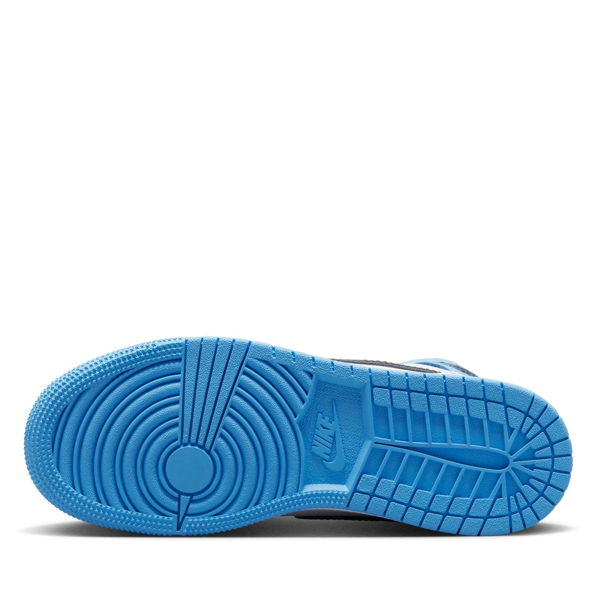 Air Jordan 1 Retro High OG GS UNC Toe Sneakers - University Blue, Black & White Colorway - Perfect for Basketball, Streetwear & Sneaker Collectors