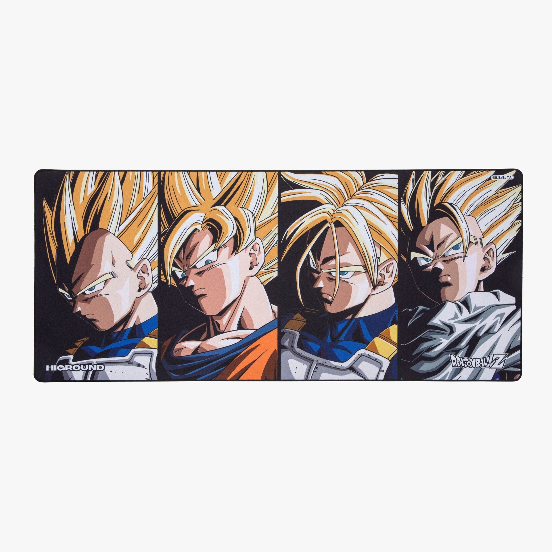 Dragon Ball Z Super Saiyan XL Gaming Mouse Pad - Non-Slip Rubber Base for PC & Laptop - Perfect for Anime Fans & Gamers