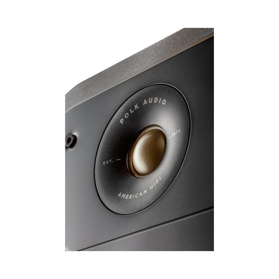 Polk Signature Elite ES15 Compact Bookshelf Speakers - High Fidelity Sound for Home Theater, Gaming & Music (Pair) - Perfect for Small Spaces & Desktop Setups