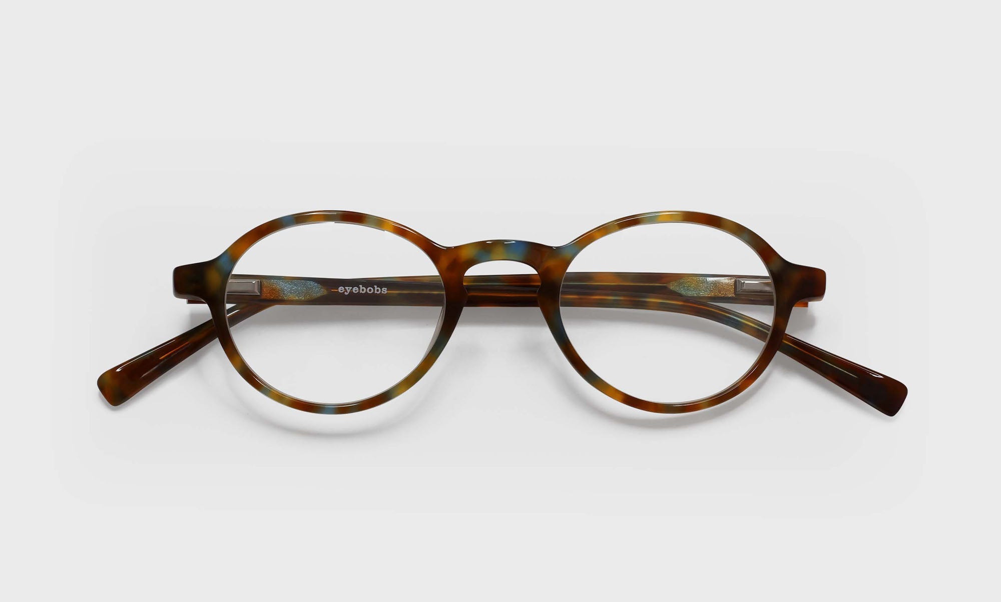 Board Stiff Narrow Color 16 Spotty Blue Tortoise Front and Temples Glasses - Stylish Eyewear for Work, Reading & Everyday Use