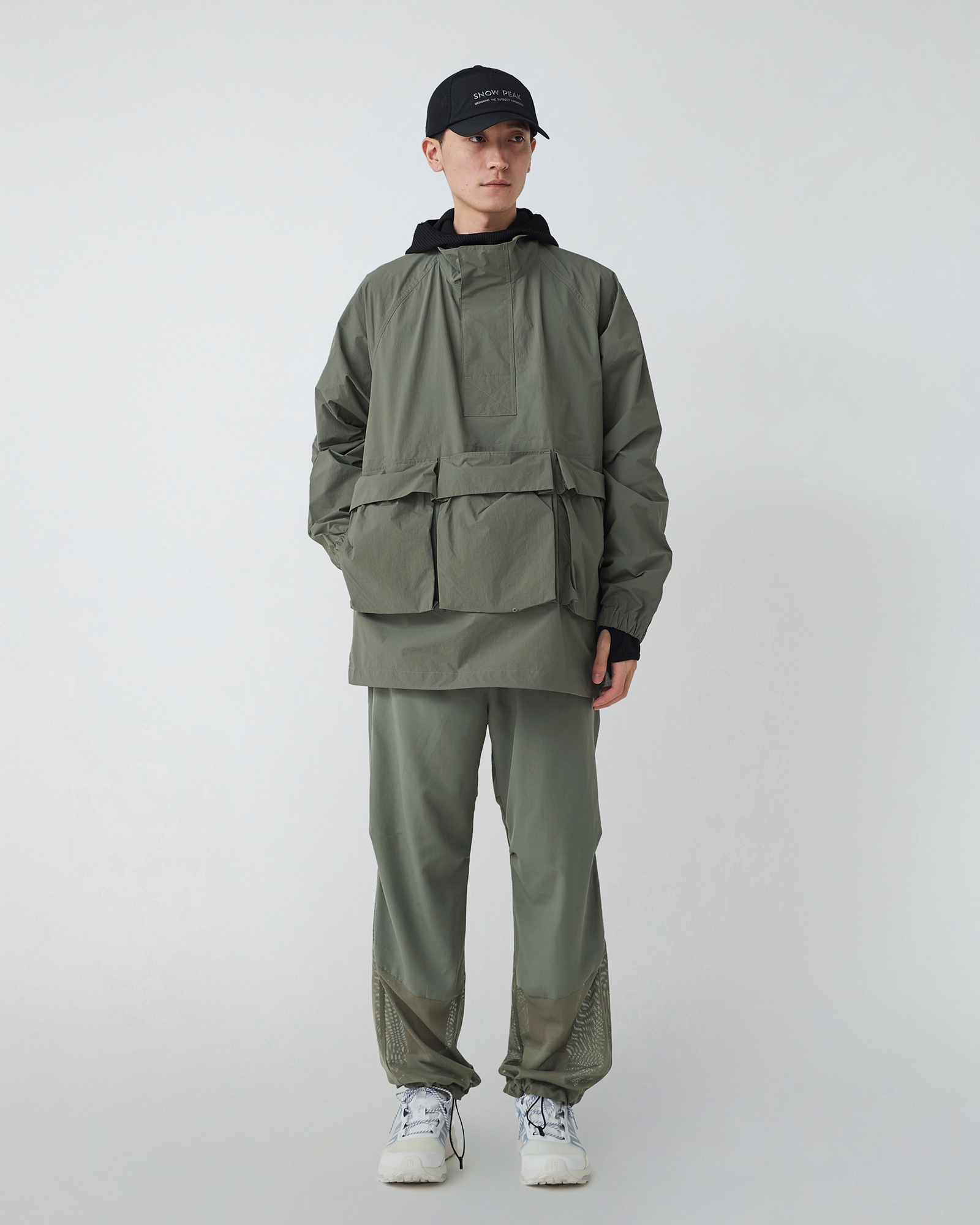 Waterproof Nylon Tussah Anorak Jacket for Men & Women - Lightweight Windbreaker for Hiking, Camping & Outdoor Adventures