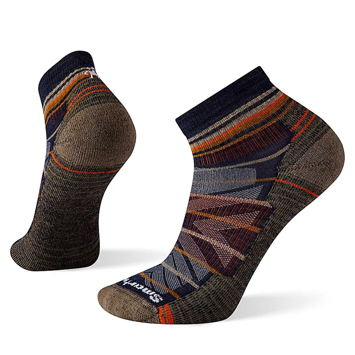 Men's Hiking Socks with Light Cushion & Breathable Ankle Support - Perfect for Outdoor Adventures, Camping & Trail Running