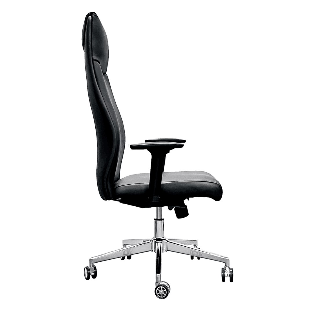 Premium Marty Faux Leather Office Chair - Ergonomic Executive Desk Chair with Adjustable Height & Swivel - Perfect for Home Office, Gaming & Workspace