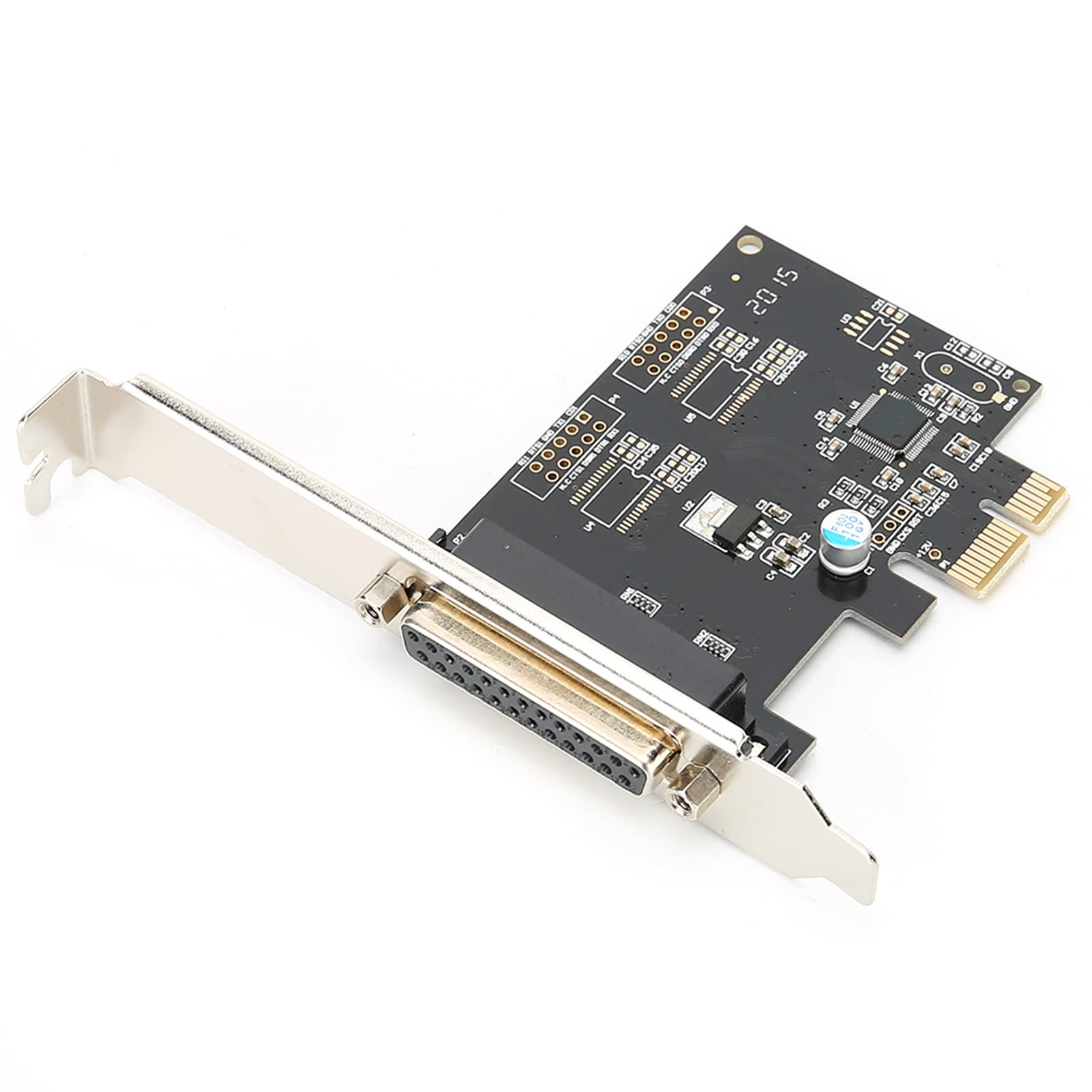 PCI Express Single Parallel Port Card - LPT Printer Adapter with DB25 Connector | Multi-OS Support for Windows/Linux | Ideal for Legacy Printers, CNC Machines & Industrial Equipment