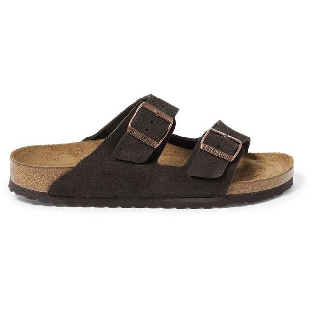 Arizona Soft Footbed Suede Leather Sandals for Women - Narrow Fit | Comfortable Summer Shoes for Beach, Travel & Casual Wear