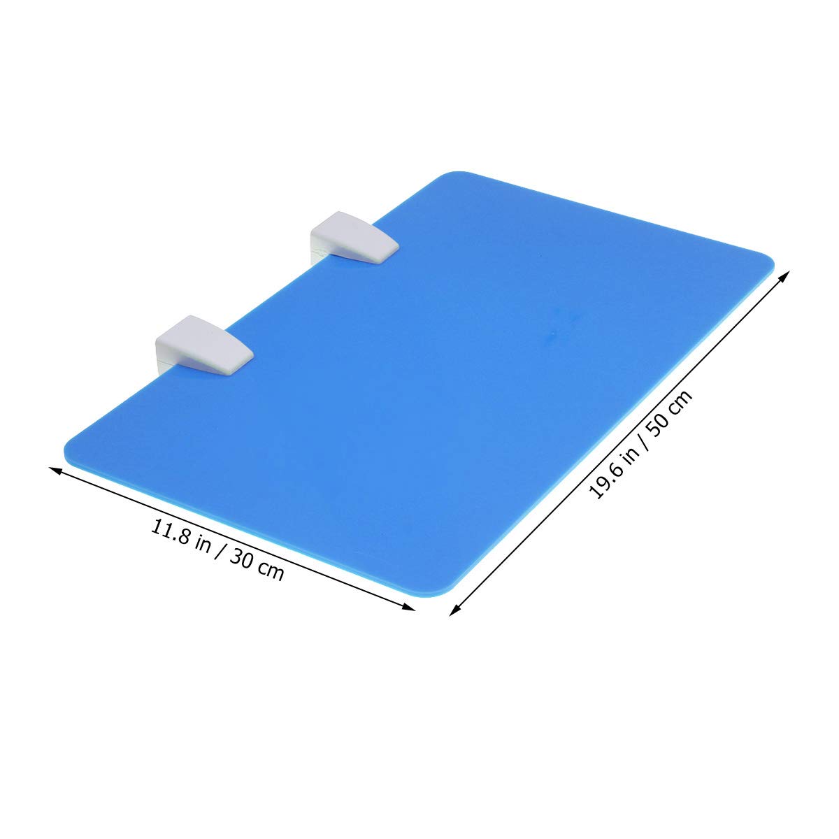 Frosted Office Desk Divider - Privacy Screen for Work & Study