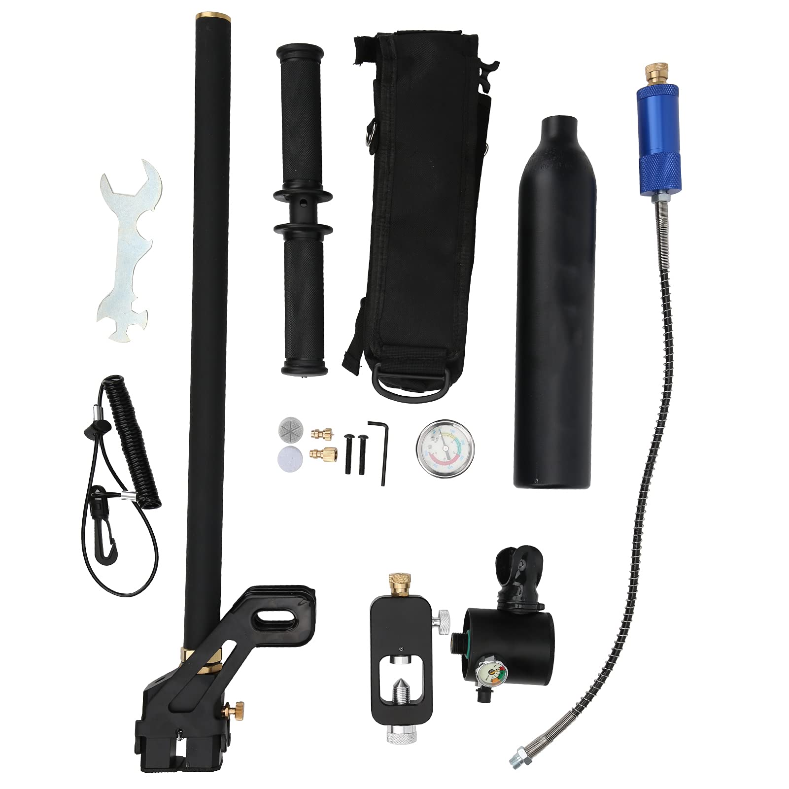 EVTSCAN 0.5L Portable Diving Oxygen Tank Set - Professional Underwater Breathing Equipment for Scuba Diving, Snorkeling & Emergency Oxygen Supply | Compact & Lightweight Dive Gear for Beginners & Professionals