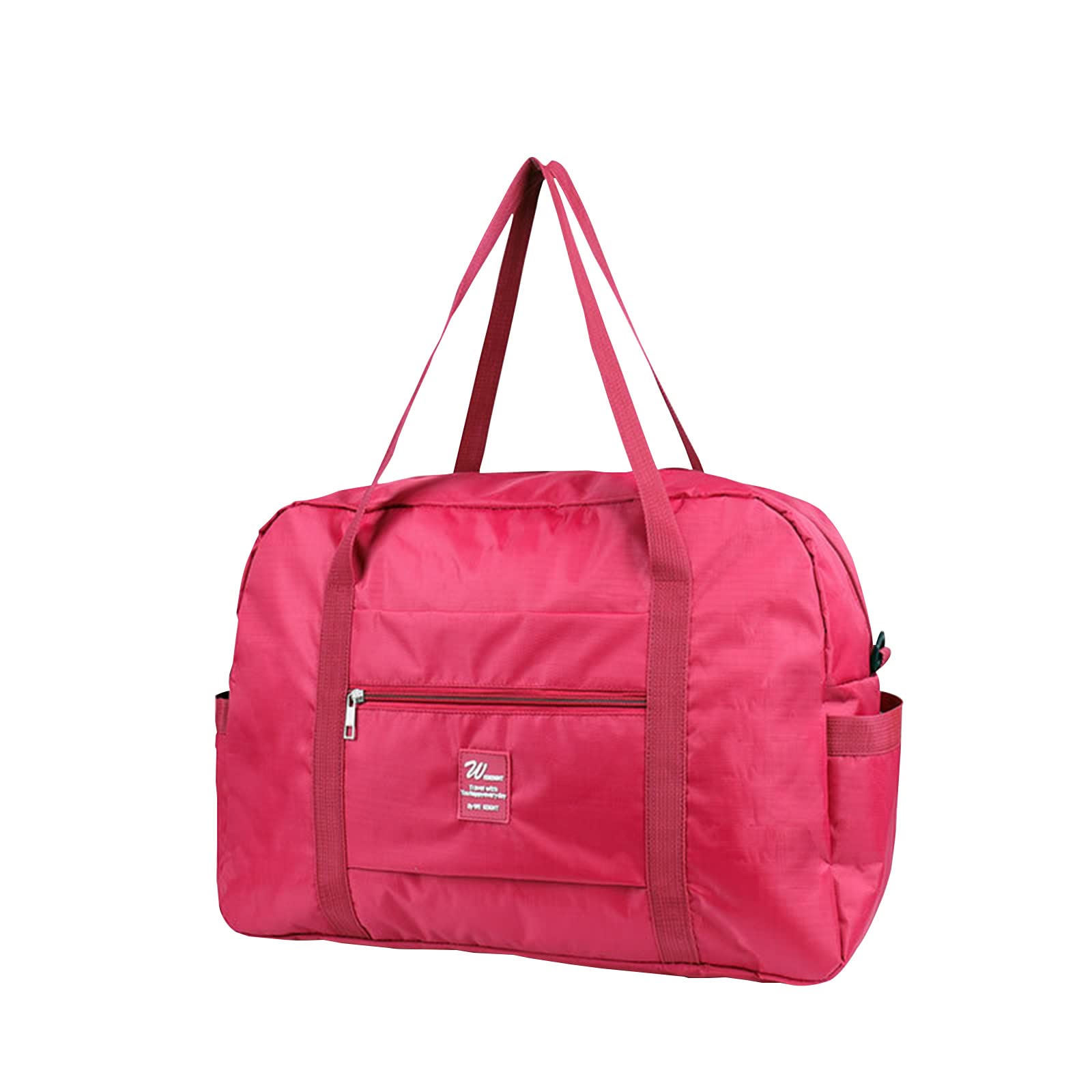 Large Waterproof Folding Travel Duffel Bag - 50L Capacity Gym Sports Tote with Shoulder Strap - Perfect for Weekend Getaways, Overnight Trips & Workout Essentials - Durable Carry-On Bag for Men & Women