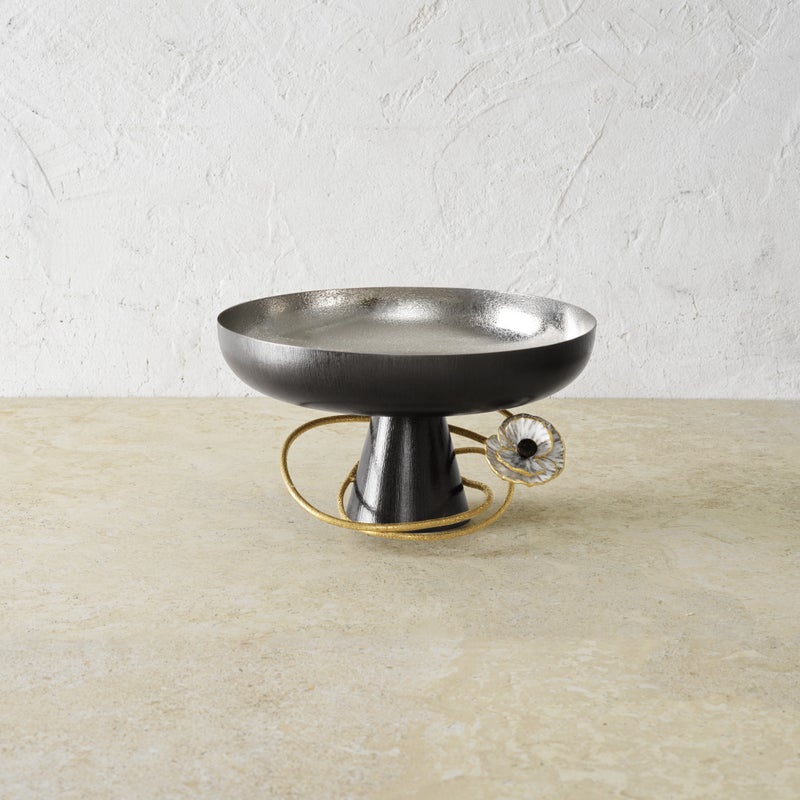 Anemone Fruit Bowl - Elegant Ceramic Serving Bowl for Fruits, Snacks & Decor - Perfect for Kitchen, Dining Table & Party Display