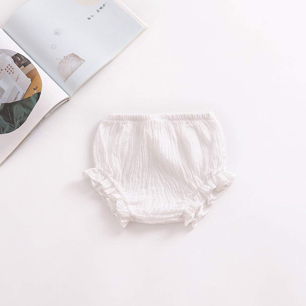 3PC Baby Shorts Set - Cotton Linen Bloomers for Newborn Girls & Boys - Perfect for Summer Playtime