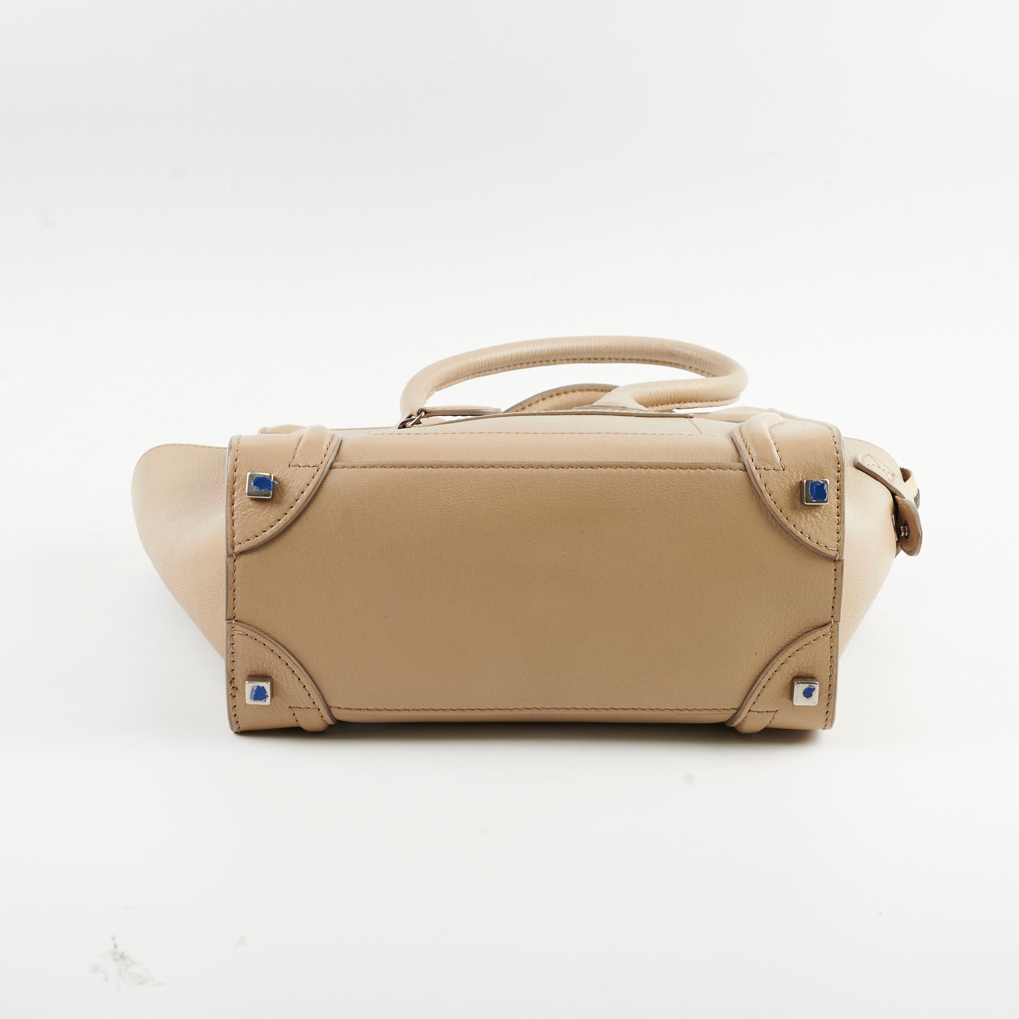 Celine Micro Luggage Dune Handbag - Premium Leather Crossbody Bag for Women | Perfect for Work, Travel & Everyday Use
