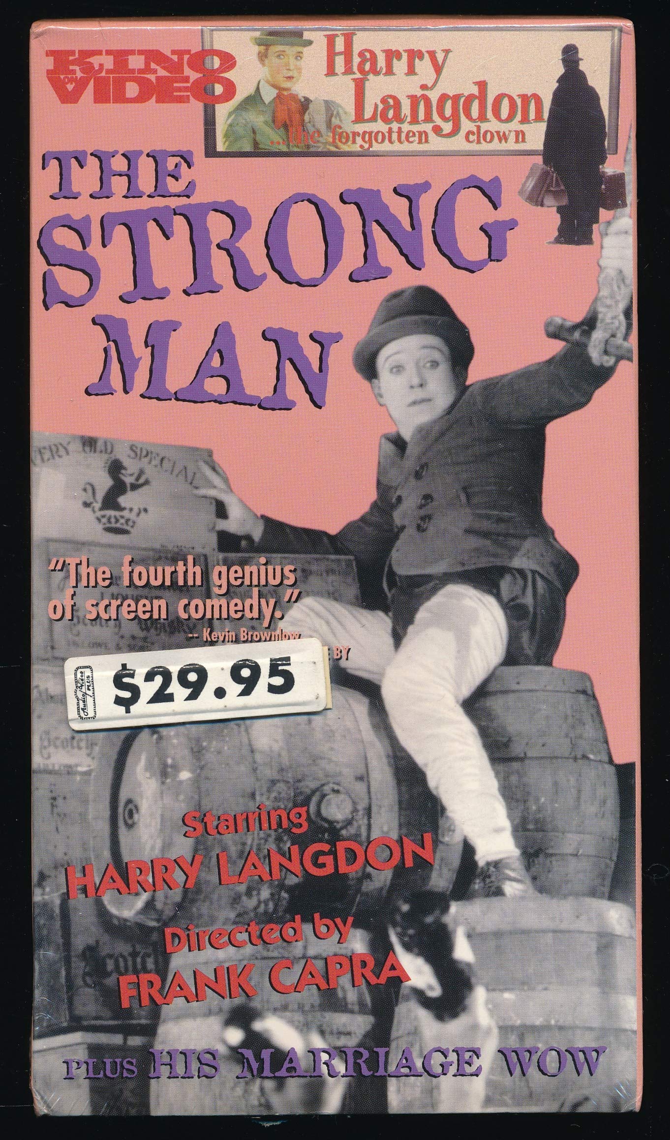 Strong Man [VHS] - Classic Vintage Fitness Film for Home Workout & Bodybuilding Inspiration | Perfect for 80s Nostalgia and Strength Training Enthusiasts
