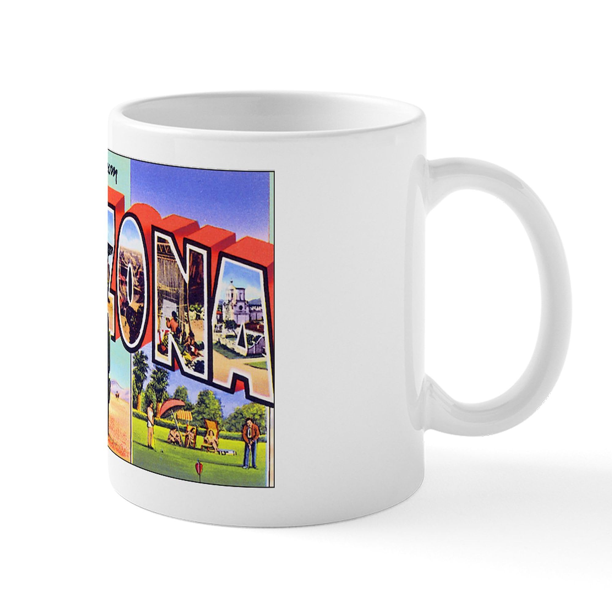 Arizona Greetings Ceramic Coffee Mug 11 oz (325 ml) - Perfect for Home, Office & Gifts | CafePress