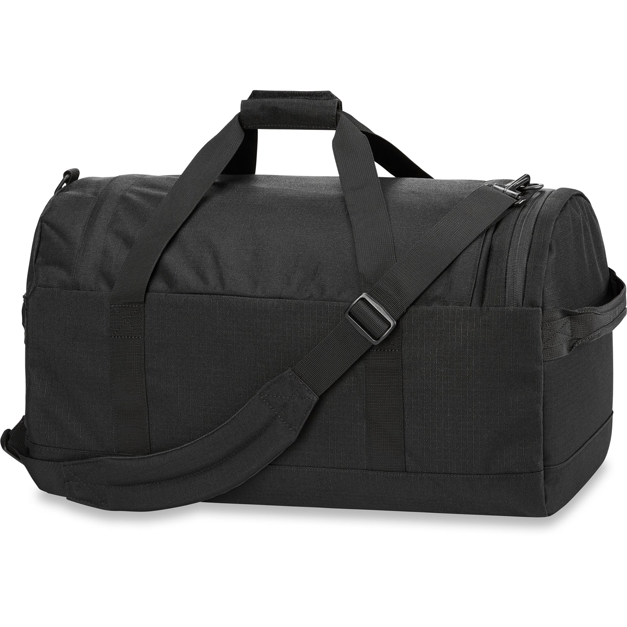 Dakine EQ Duffle 50L Travel Bag - Black - Perfect for Gym, Sports, Weekend Trips & Outdoor Adventures