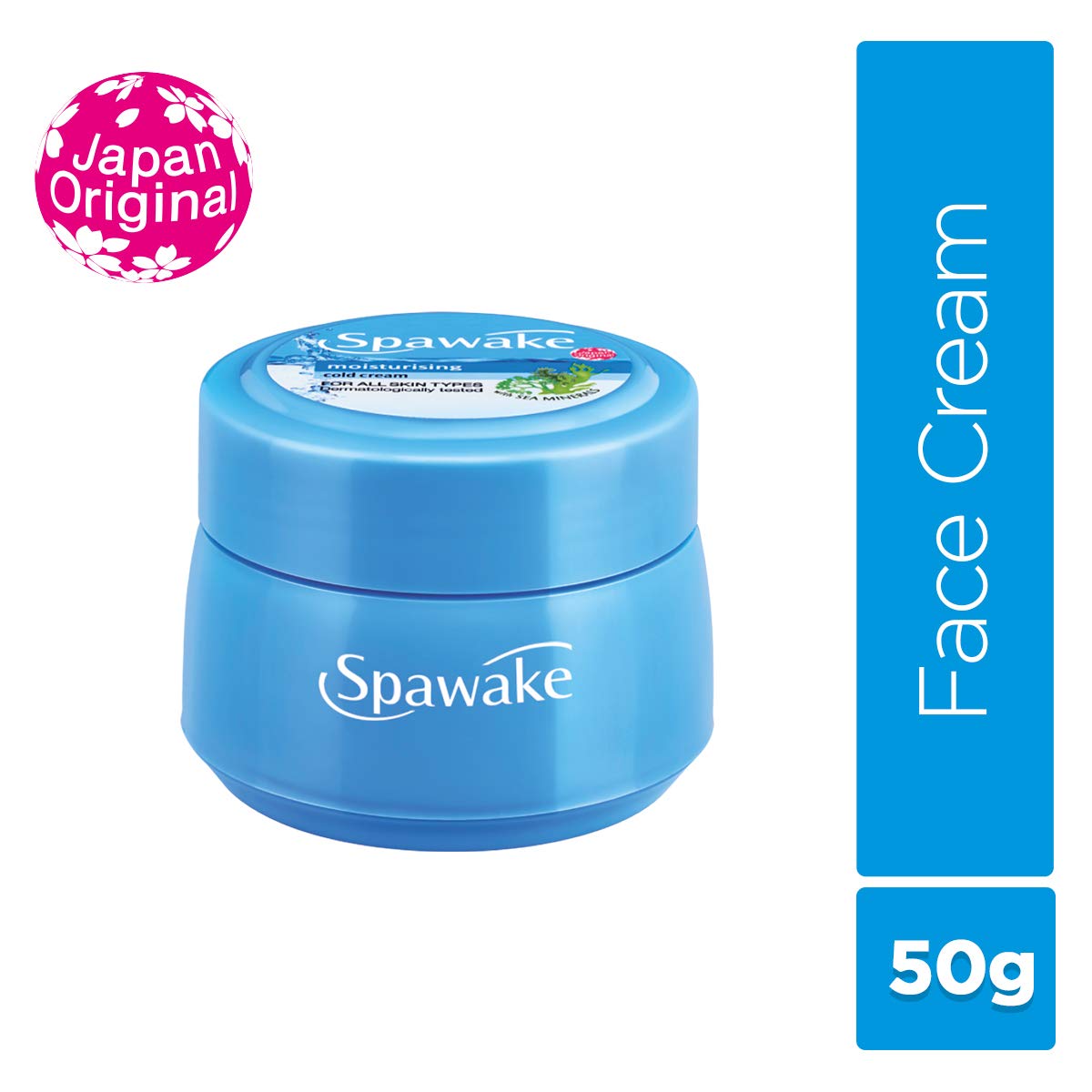 Spawake Moisturizing Cold Cream for Dry Skin - Winter Face Cream with Deep Hydration, 50g - Perfect for Nighttime Skincare & Winter Protection