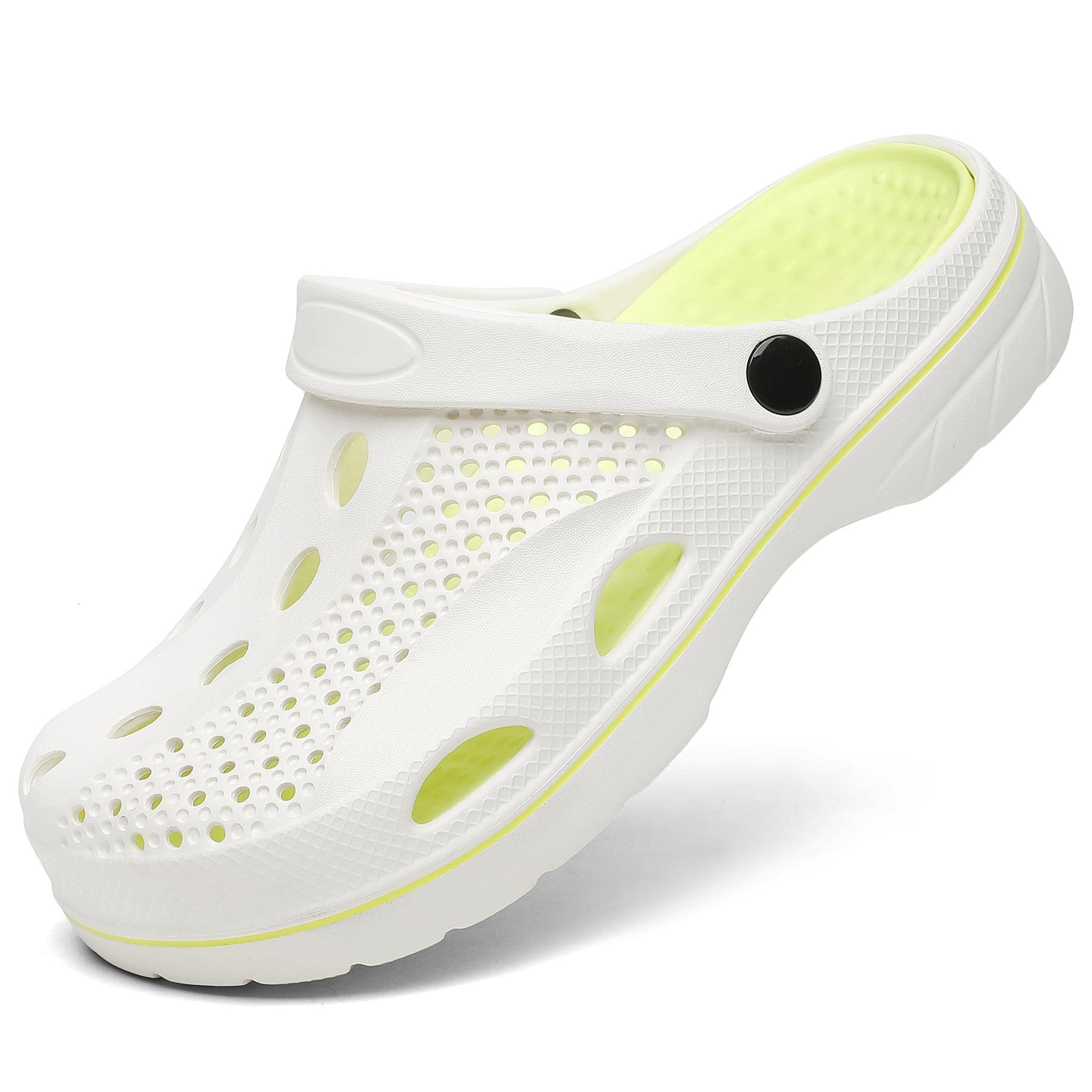 **Men's & Women's Arch Support Clogs – Slip-On Garden Shoes with Removable Cushion Insole for Outdoor, Beach & Casual Wear**    *(Perfect for Gardening, Beach Walks, Errands & Relaxing at Home)*